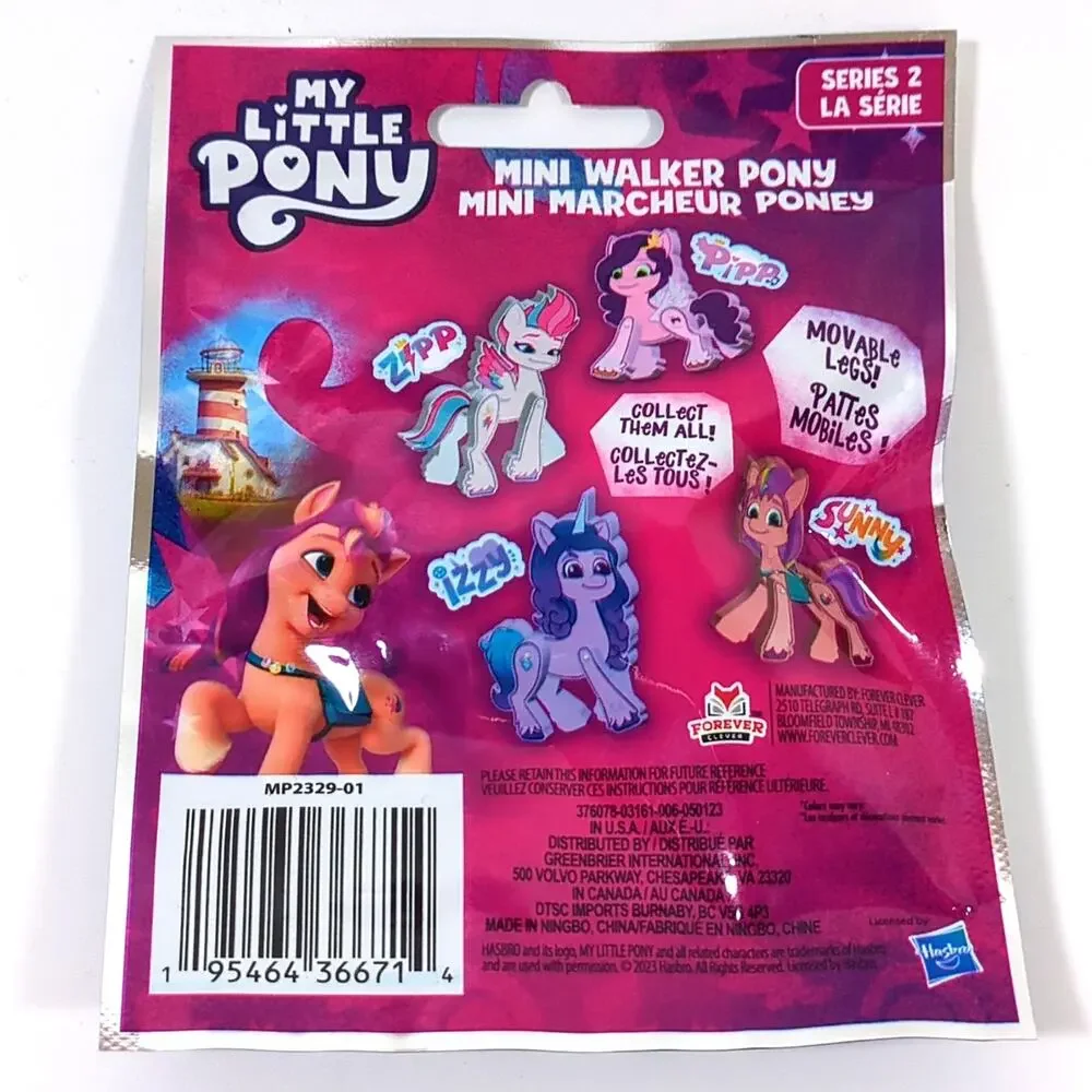 My Little Pony Mini Walker Pony Blind Bag Series 2 New Sealed Movable Legs